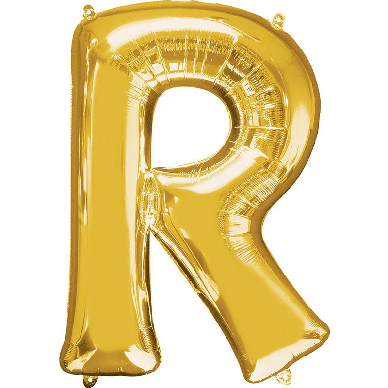 R Letter Balloons