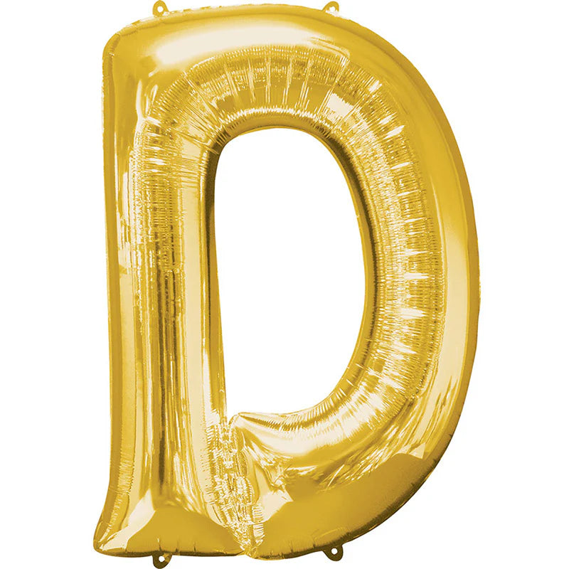 D Letter Balloons