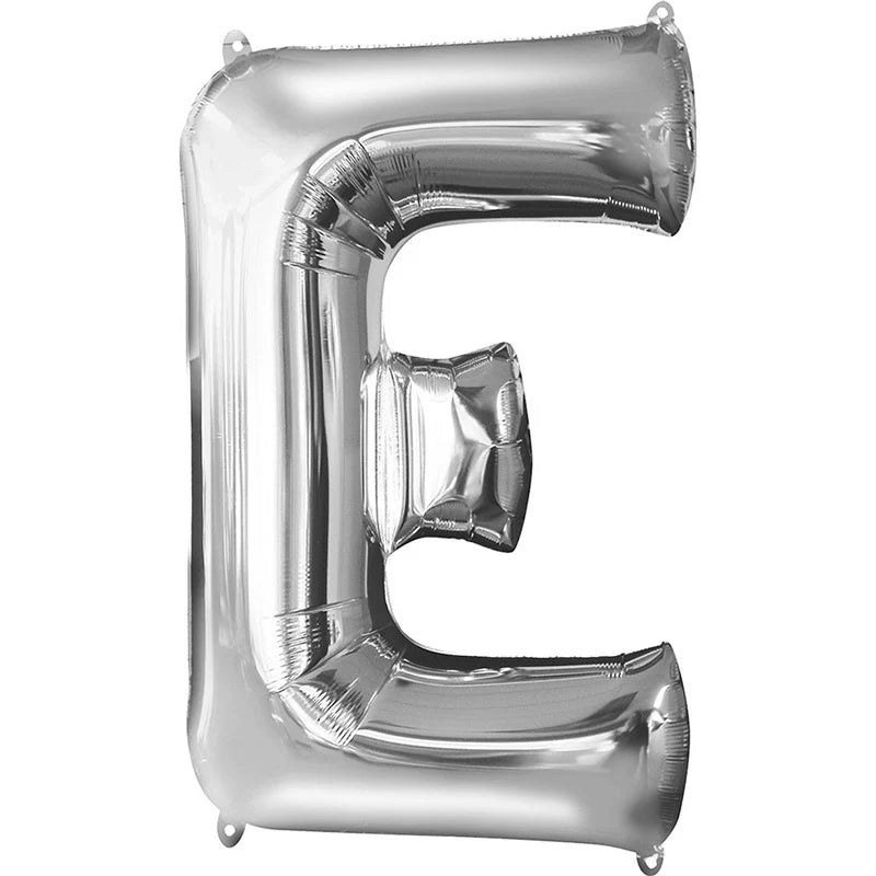 E Letter Balloons