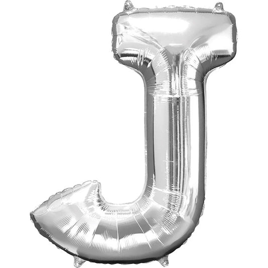 J Letter Balloons