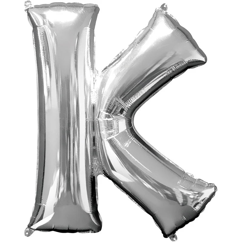 K Letter Balloons