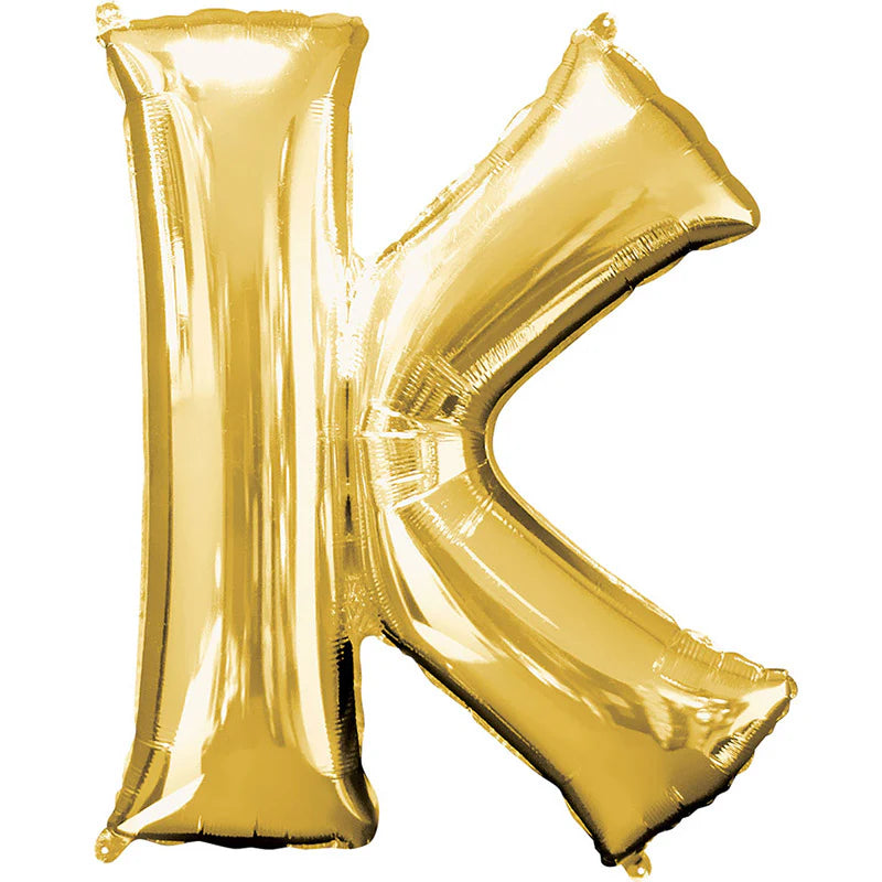 K Letter Balloons