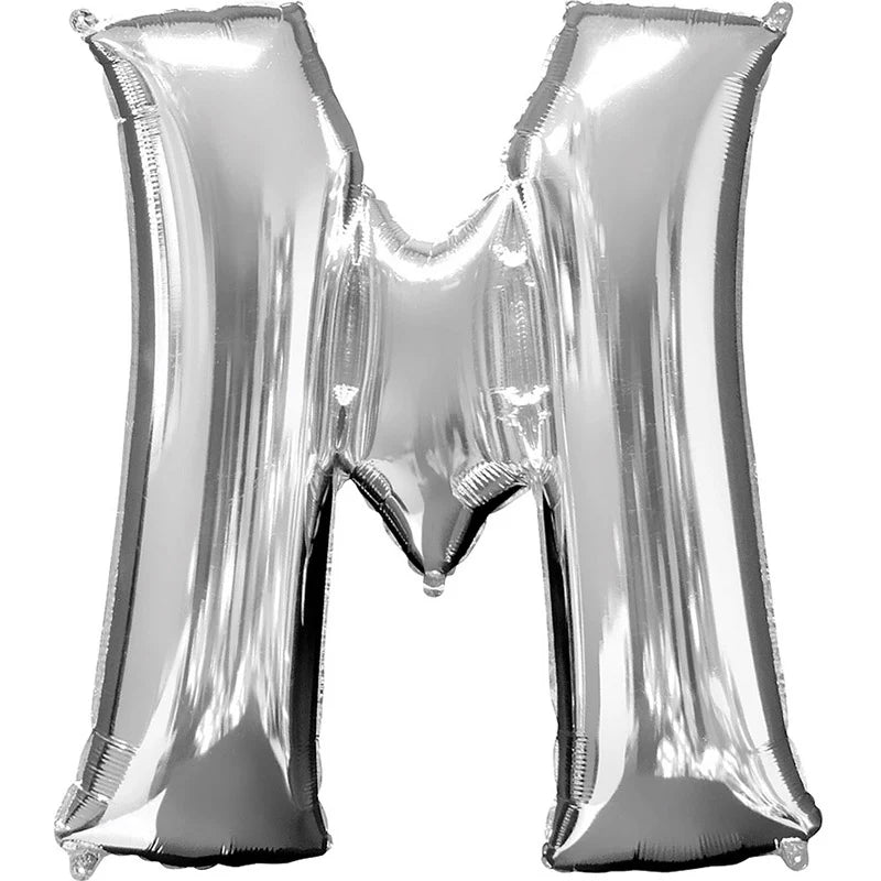 M Letter Balloons