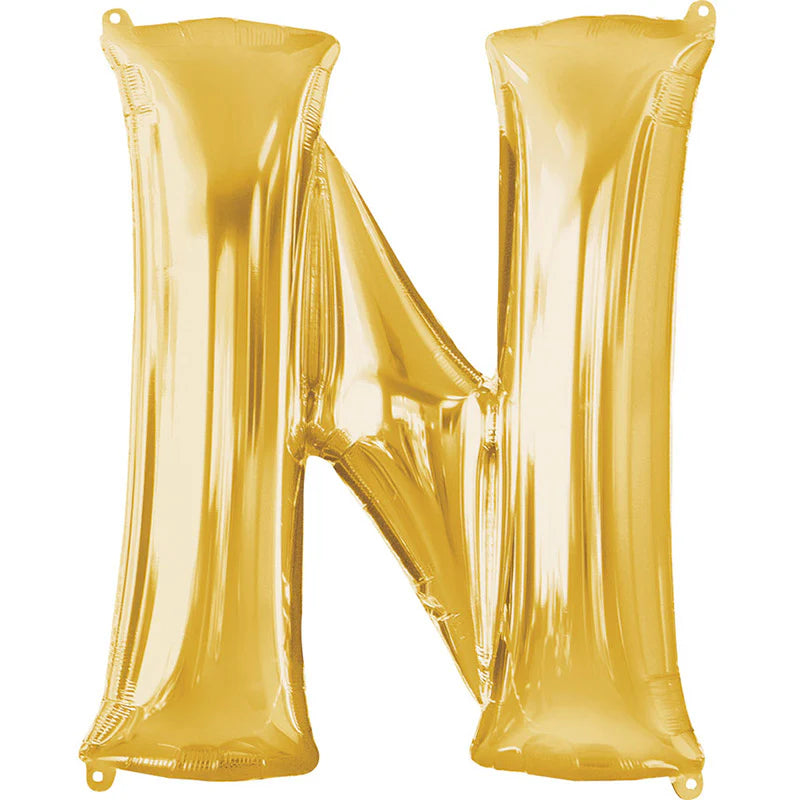 N Letter Balloons