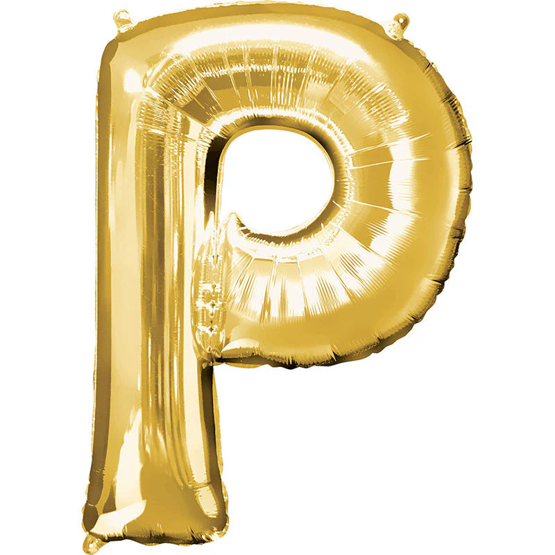 P Letter Balloons