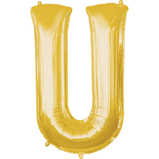 U Letter Balloons