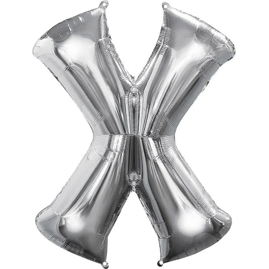 X Letter Balloons