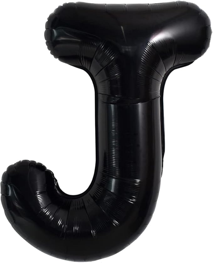 J Letter Balloons
