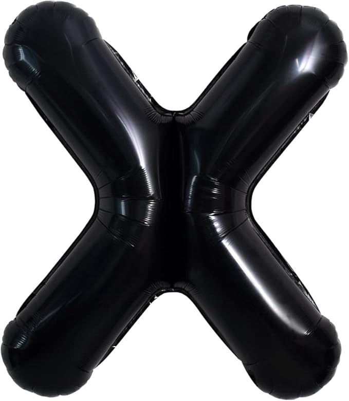 X Letter Balloons